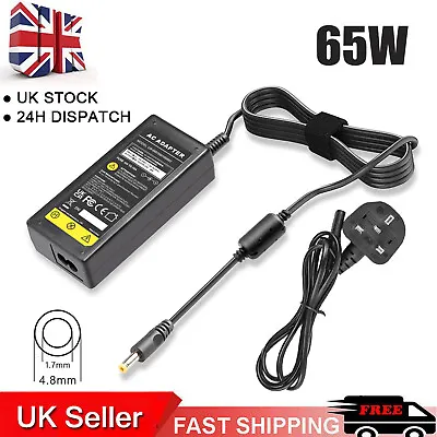 £9.99 • Buy 65W Laptop Adapter For HP 530 620 625 G7000 Compaq 6720S 6820s Charger Power 