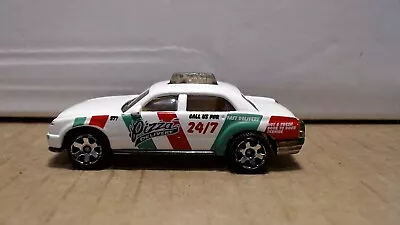 2002 Matchbox Taxi Cab Pizza Delivery Thailand White • $2.49