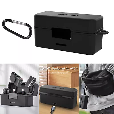 Wireless Microphone Protective Case Cover + Mountaineering Buckle For DJI MIC 2 • $10.83