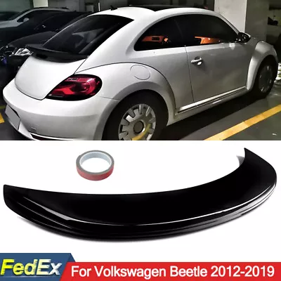 Rear Trunk Spoiler Wing Lip Factory Style For VW Beetle 2012-2019 Gloss Black • $85.99