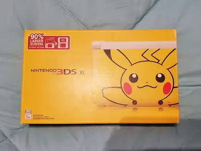 $700 • Buy Pokemon Nintendo 3DS XL Pikachu Yellow Limited Edition L@@K COMPLETE CIB