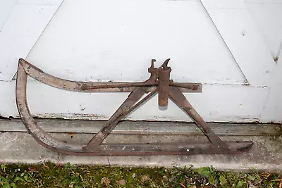 Antique Horse Sleigh Sled Carriage Runner #1 Primitive Americana • $179.99