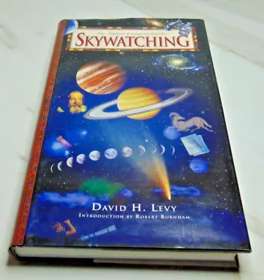 Autographed!  Skywatching David H. Levy Vintage Star Chart Book 1995 Hardcover • $90