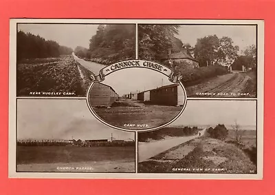 £12.50 • Buy Cannock Chase Rogely Camp Multi View RP Pc Used 1920 WHS Ref Q302