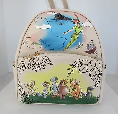 Danielle Nicole Disney Peter Pan Mini Backpack Lost Boys Exclusive NWT ACTUAL • $101.82