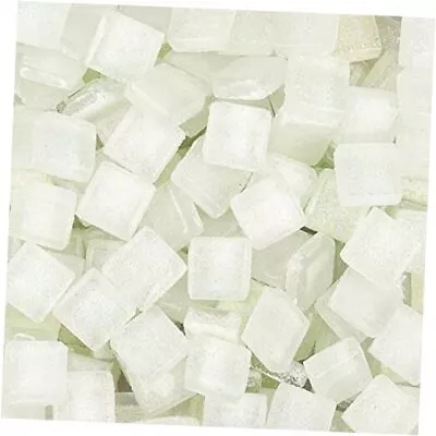 Pack Of Mosaic Tile Supplies For DIY Crafts Plates Picture 220pcs/200g White • $19.23