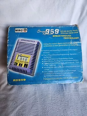 MRC Super Brain 959 AC/DC Delta Peak Charger With LCD RB959 • $5.99