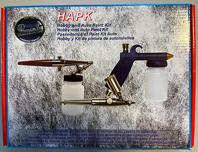 Paasche Airbrush HAPK Gravity Feed Airbrush Complete Kit New Open Box • $79.99