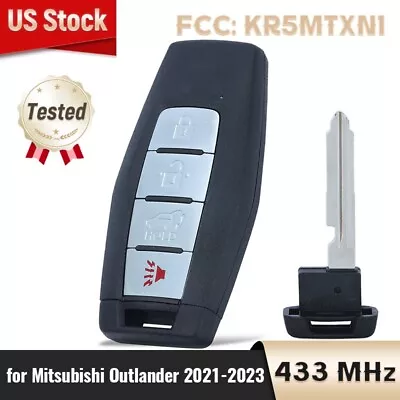For Mitsubishi Outlander 2021-2023 Keyless Smart Remote Key Fob KR5MTXN1 Tested • $25.28