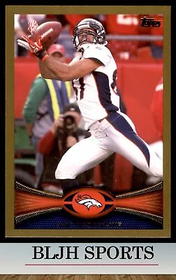 2012 Topps #33 Eric Decker  /2012 Denver Broncos • $1.57