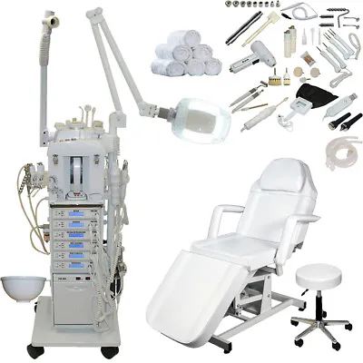 17 In 1 Microdermabrasion Facial Machine Electric Bed Beauty Salon Equipment • $1998.88