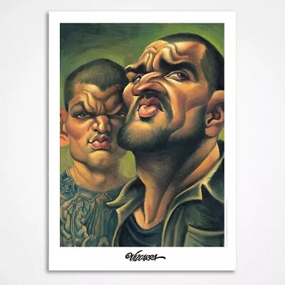 Michael Scofield & Lincoln Burrows (Prison Break) - Joan Vizcarra - Art Print • $39.95