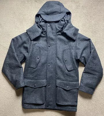 Cabela’s Men’s Dry Plus 100% Full Lined Insulated Mackinaw Gray Hunting Jacket S • $80