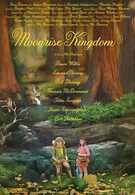 Moonrise Kingdom Movie Poster 16in X 24in 16x24 • $12.99