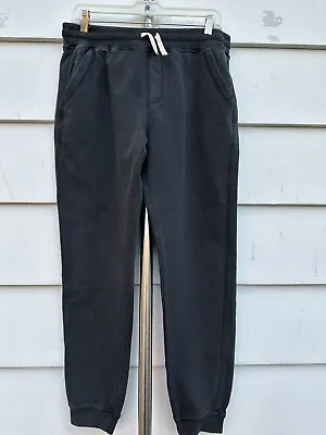 Marine Layer Garment Dyed Fleece Jogger Sweatpants In Phantom Size M (Medium) • $29