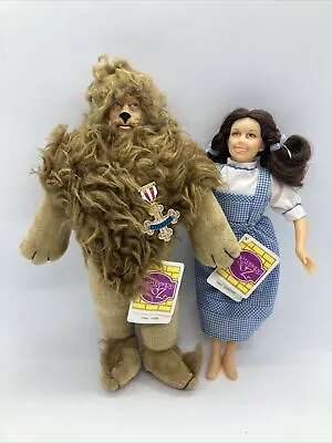 Wizard Of Oz Dorothy &The Cowardly Lion Doll 1987 Turner Presents Hamilton Gifts • $87.50