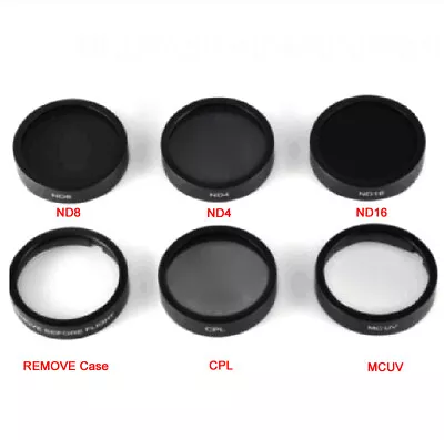 $32.98 • Buy Camera Lens UV CPL ND4/8/16 Filter Protect For DJI Phantom 4/3 3pro 3se 3 4k