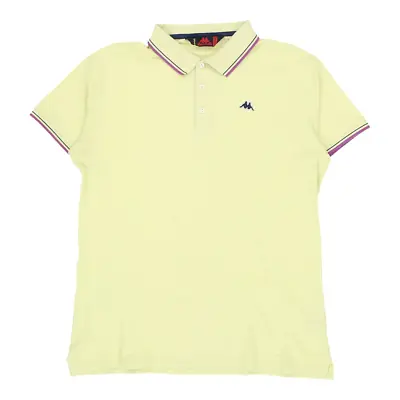 Kappa Polo Shirt - 2XL Yellow Cotton • £9.69