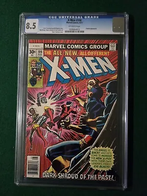 X-Men #106 CGC 8.5 1977 MARVEL COMICS Misty Knight Firelord • $95