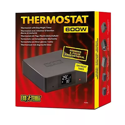 Exo Terra 600w Day & Night Single Reptile Thermostat Temperature Controller • £59.84