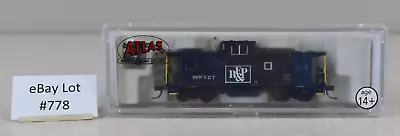 (Lot 778) N Scale Model Train Atlas Freight Car EV Caboose RF&P 907 • $9.50