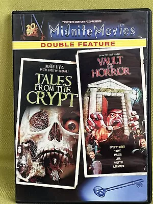 Tales From The Crypt/Vault Of Horror Rare OOP Region One Midnite Movies DVD • £15