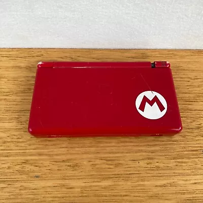🔹 Genuine Nintendo DS Lite Mario Limited Edition Handheld Console Red USG-001 • $69
