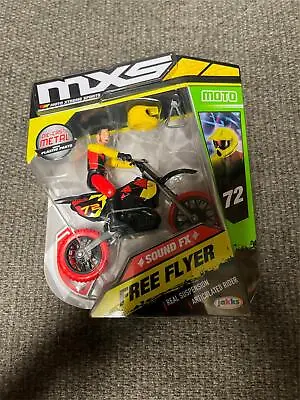 Jakks MXS Moto Xtreme Sports Free Flyer Motorcycle Toy Sound FX Series 13 • $24.95