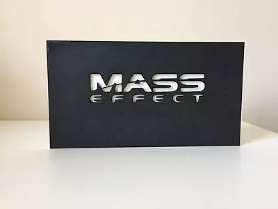 Mass Effect Logo Video Game - Collectible Display Text N7 Crew • $16.73
