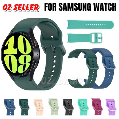 For Samsung Galaxy Watch 6 Classic 47 43mm Watch 5 Pro 45 44 40mm Strap Band • $6.95