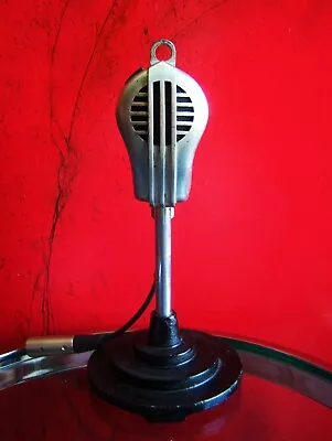 £88.42 • Buy Vintage 1940's Turner 9D / T-55 Dynamic Microphone Hi Z Harp W Cable Shure Ampex