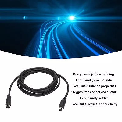 9 Pin Male To 9 Pin Male Sound Input Cable Professional Mini Din 9PIN Cable • $10.11