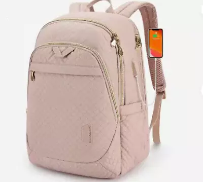 Travel Laptop Backpack Women 15.6 Inch Anti Theft Laptop Backpack With USB Char • $85.90