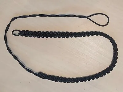 Military Lanyard Shoulder Cord - Dress Uniform - Black • £5.99