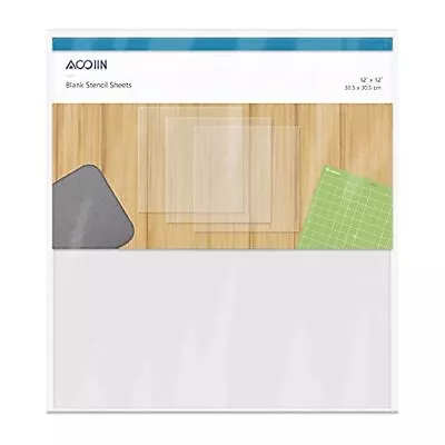 15 Pieces 6 Mil Blank Stencil Material Mylar Template Sheets For Stencils 12 ... • $18.63