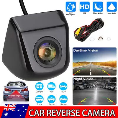 Reverse Camera Waterproof Night Vision Reversing Camera Car Backup Rear View Kit • $15.65