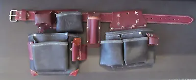 4pc Occidental Leather Tool PRO FRAMER CARPENTER Belt SYSTEM SET SM • $289.99