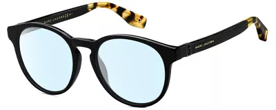 Marc Jacobs 351/S Unisex Blue Light Glasses In Black Tortoise Brown Crystal 52mm • $169.96