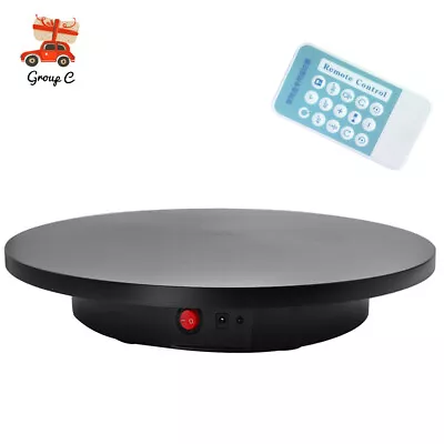 16.5  360° Remote Control  Electric Motorized Rotating Turntable Display Stand • $64.60