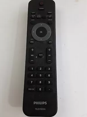 🌴 Genuine Philips Remote For TV 32PFL3504D/F7 19PFL3504D/F7 42PFL3704D (BNI) • $11.99