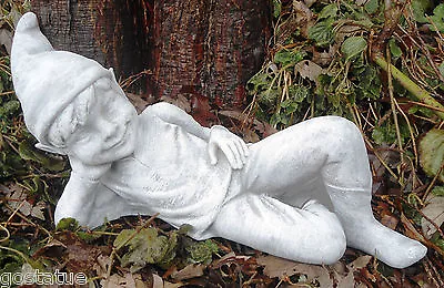 Latex Gnome Elf Pixie Mold W Plastic Backup Plaster Concrete Mould 12 L X 7 H • $279.95