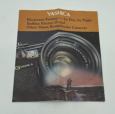 Vintage Yashica Brochure Electro 35CC Lync-14E/Lynx NX-5000E Minister-D Etc. • £9.64