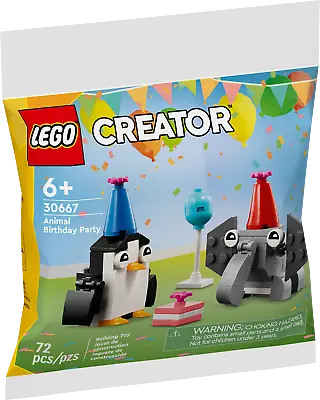 LEGO® Creator Animal Birthday Party 30667 • $9.99