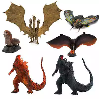 Godzilla 6pcs King Of Monsters 5  Toy Model Set Gift Ghidorah Mothra Rodan New • $33.25