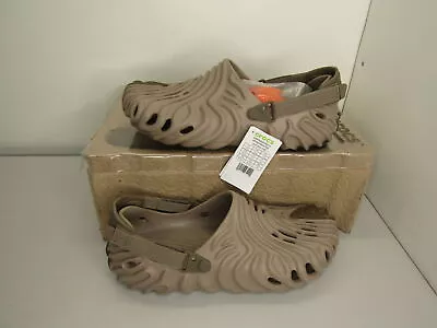 Salehe Bembury X Crocs Men's The Pollex Clog Casual Heel Strap Brown Size 14 • $24.99