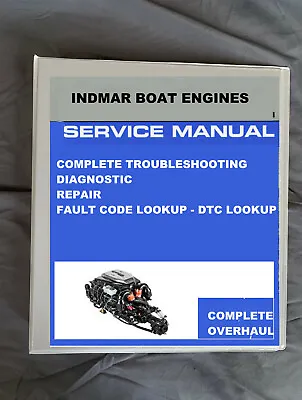 MasterCraft LQ9 6.0L Engine Rebuild Repair Service Manual & MEFI4  Fault Codes • $33.40