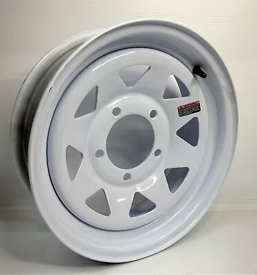 15 Inch  5 Lug   Wheel  Rim   Fits   Farm Wagon  Utility Trailer    15555 WS New • $66