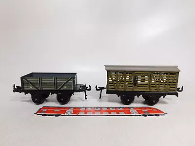 DQ416-0 5 #2x Bing GB Gbn Gauge 0 Sheet Metal Freight Car 65 Cattle Crate 67 • $122.33