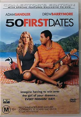 $3.79 • Buy 50 First Dates DVD - Adam Sandler - Drew Barrymore