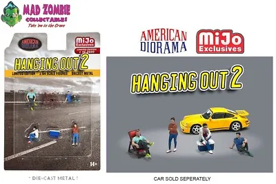 American Diorama 1/64  - Hanging Out 2 – MiJo Exclusives Limited Edition 3600 • $21.99